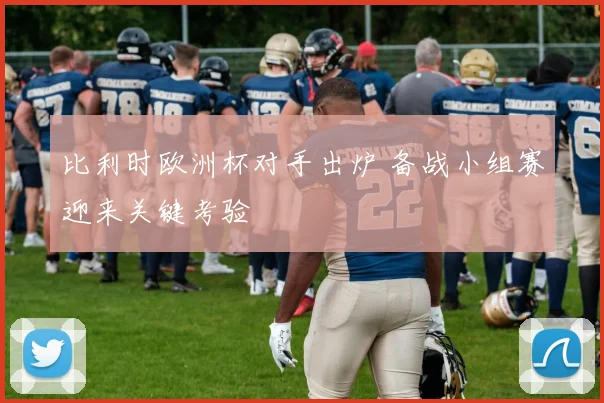 比利时欧洲杯对手出炉 备战小组赛迎来关键考验